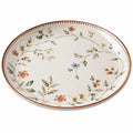 Runder Essteller mit Blumenmuster, 30 cm
